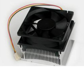 Wysokiej wydajności i niezawodności 12V DC CPU Fan PBT 94V0 ramy
