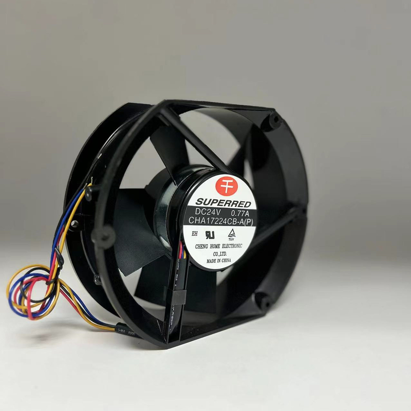 Bezszczotkowy wentylator chłodzący 120 mm 12 V DC 17-3600 obr./min 22-156CFM Przepływ powietrza Niestandardowy